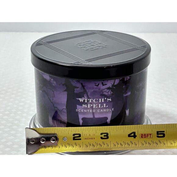 HomeWorx by Slatkin & Co. Halloween Witch’s Spell Scented Candle 14 oz. New - Picture 10 of 13